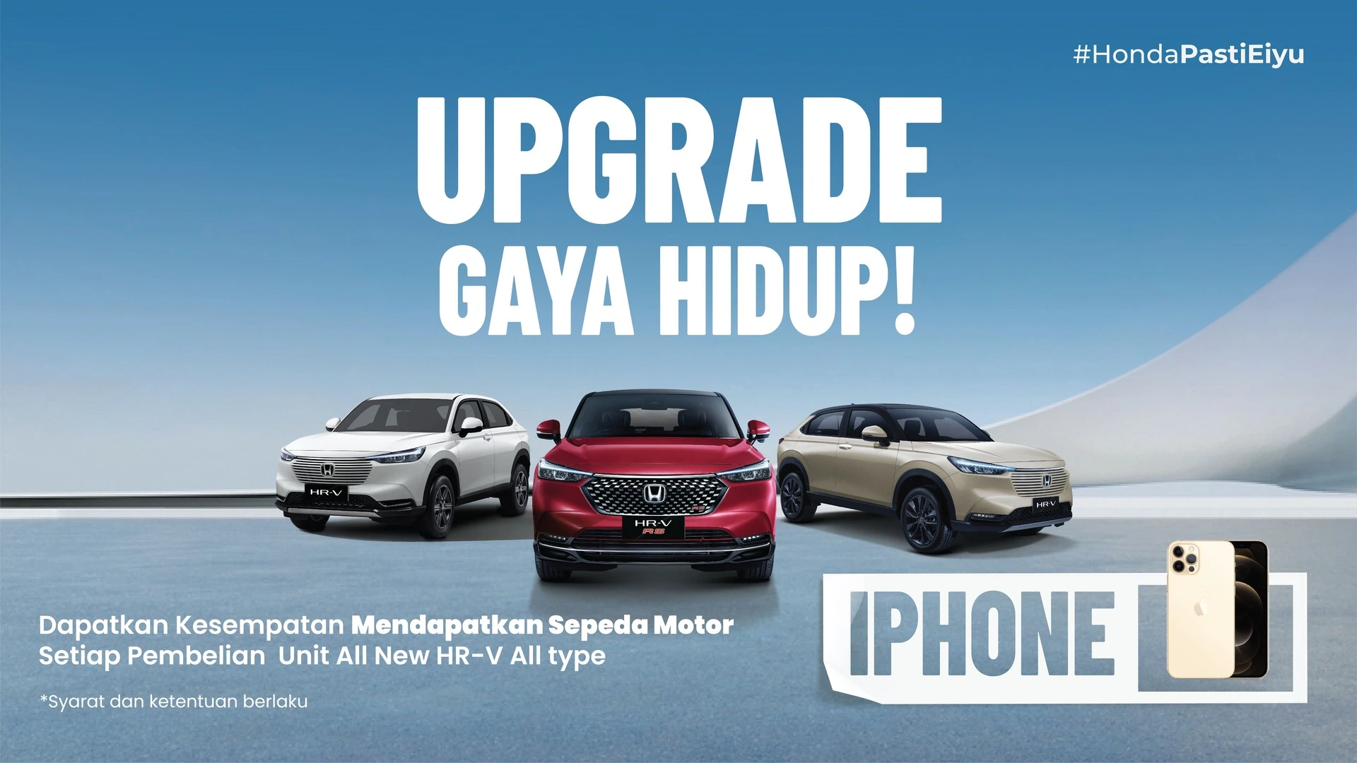Upgrade Gaya Hidup dengan Honda HR-V & iPhone!