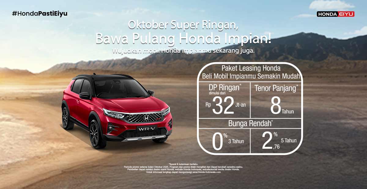 Upgrade Gaya Hidup dengan Honda HR-V & iPhone!